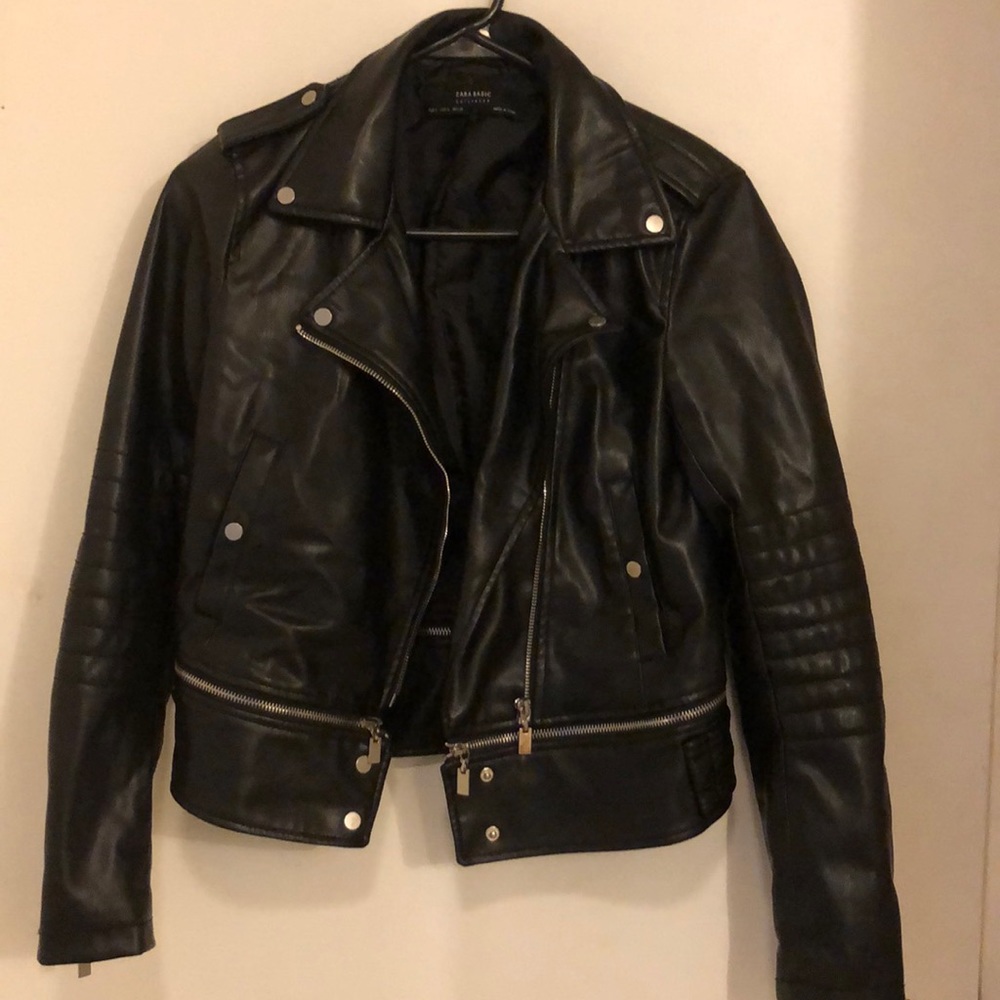 Leather jacket